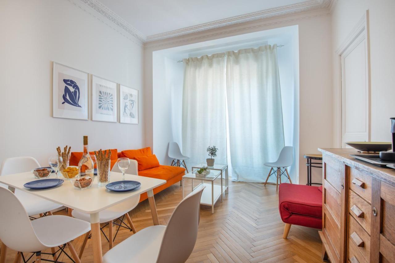 Stunning Flat By The Beach, Carre D'Or-Negresco Nice Eksteriør billede